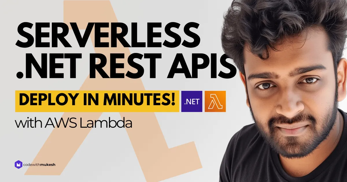 Hosting ASP.NET Core Web API with AWS Lambda - Truly Serverless REST…