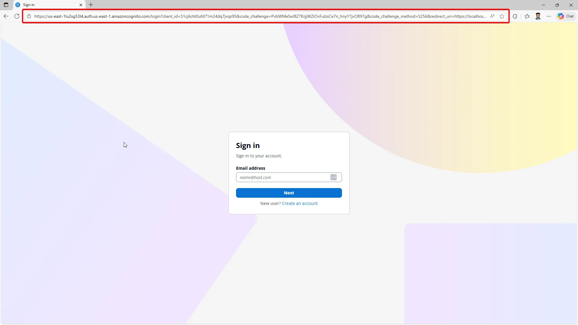 Attach custom API scope to app client