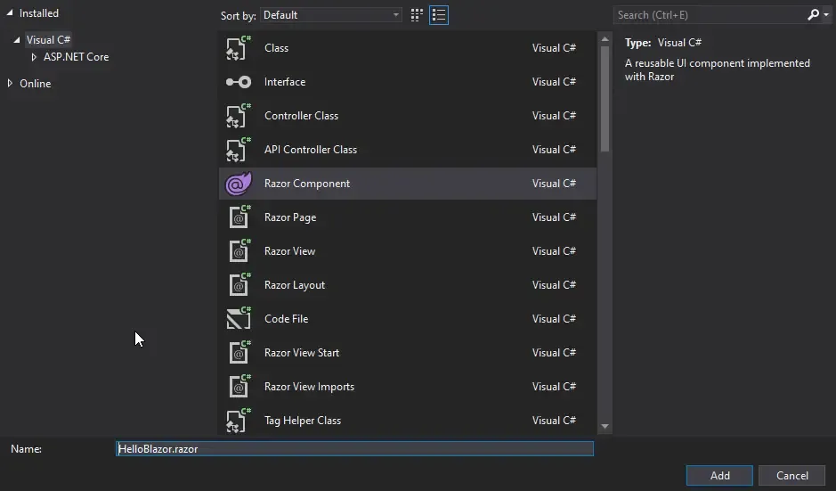 exploring-blazor-project-structure