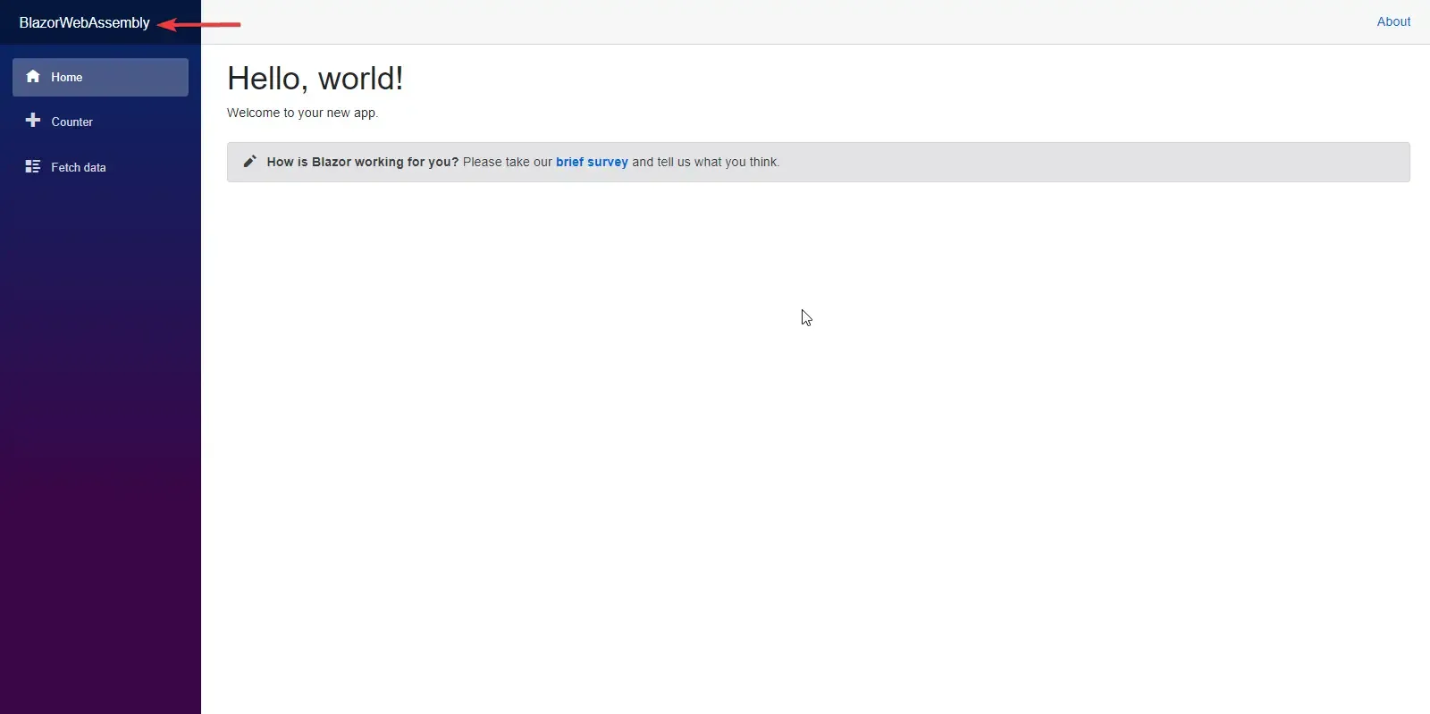 getting-started-with-blazor getting-started-with-blazor