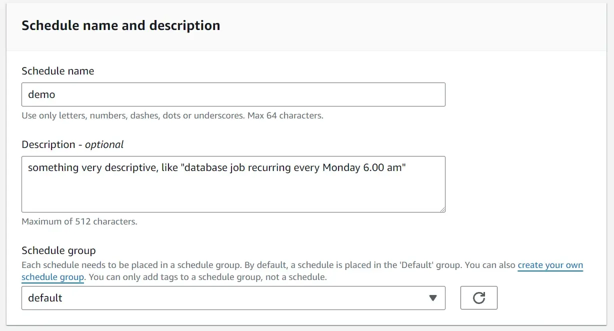 schedule-aws-lambda-with-amazon-eventbridge-scheduler schedule-aws-lambda-with-amazon-eventbridge-scheduler
