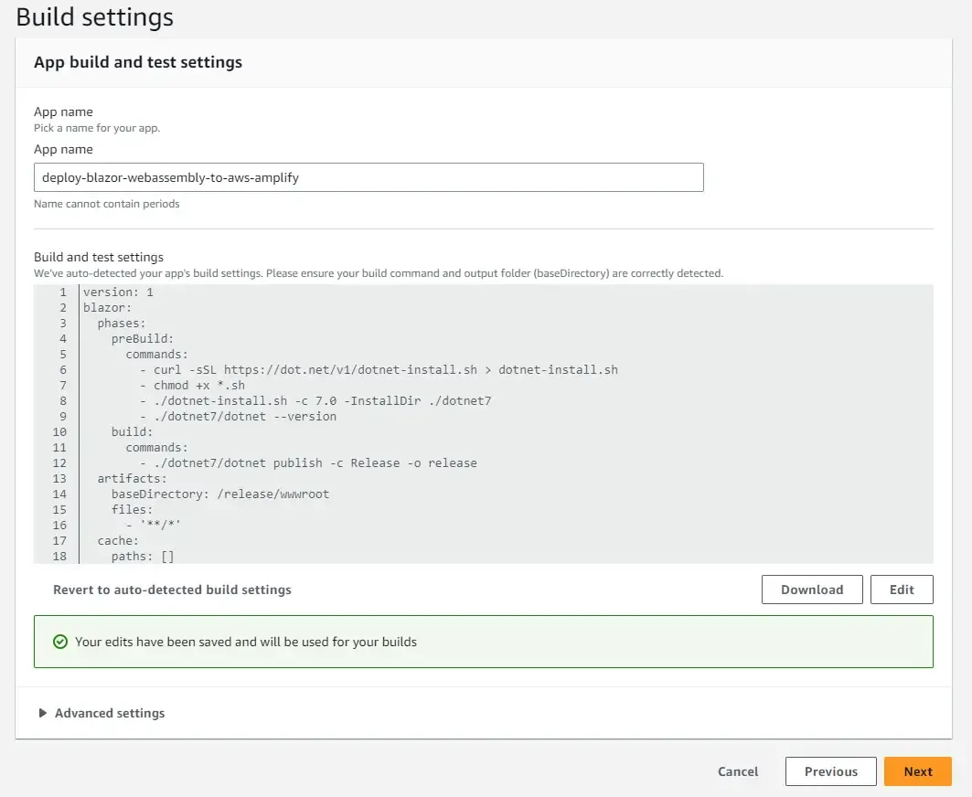 deploy-blazor-webassembly-to-aws-amplify