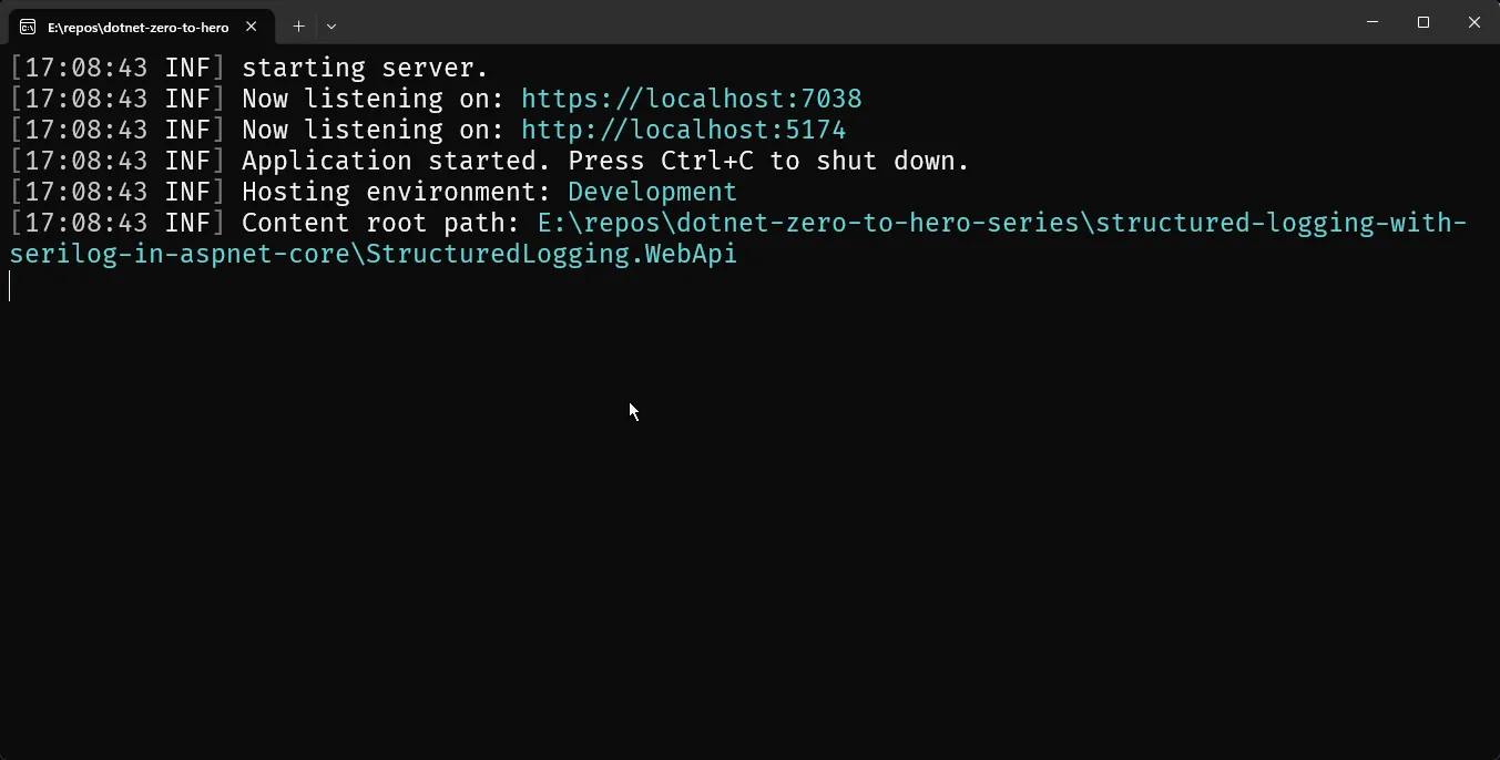 Console Logs Console logs