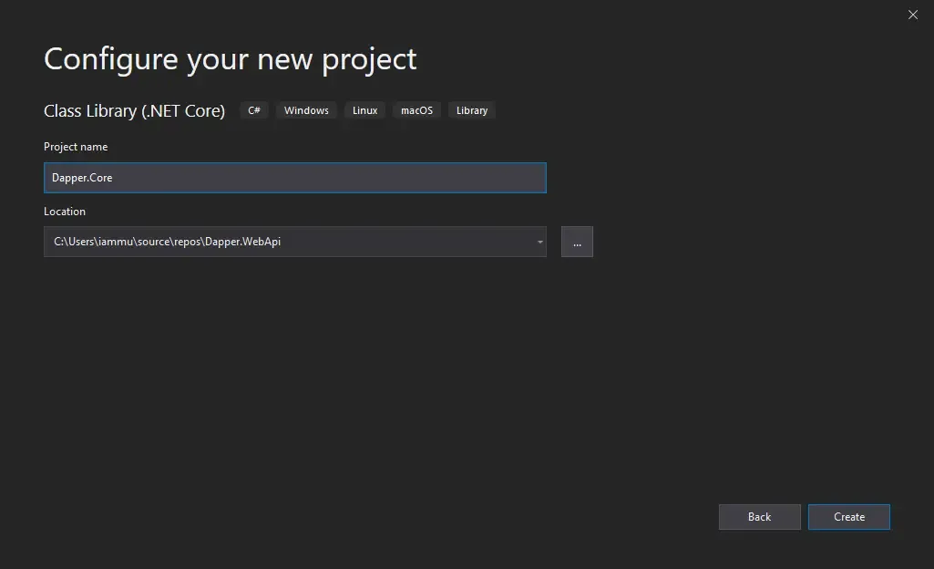 dapper-in-aspnet-core