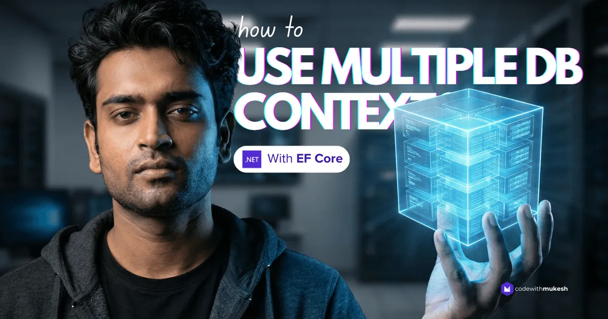 Multiple DbContext in EF Core 10 - Scenarios, Setup & Migrations