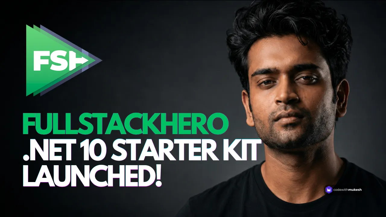 FullStackHero: The Free, Open-Source .NET 10 Starter Kit