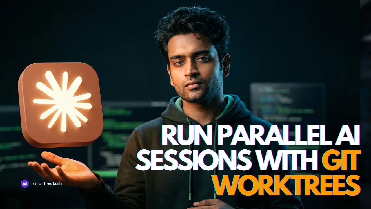 Git Worktrees in Claude Code - Run Parallel AI Sessions