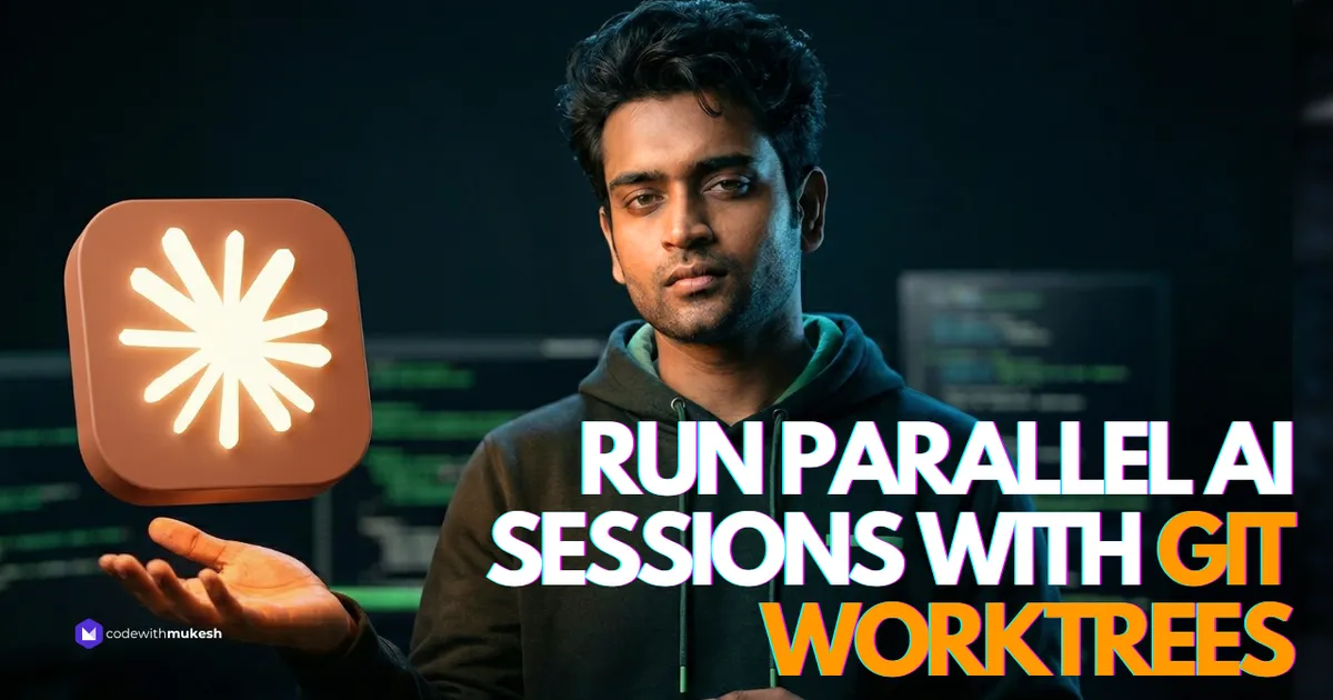 Git Worktrees in Claude Code - Run Parallel .NET Sessions