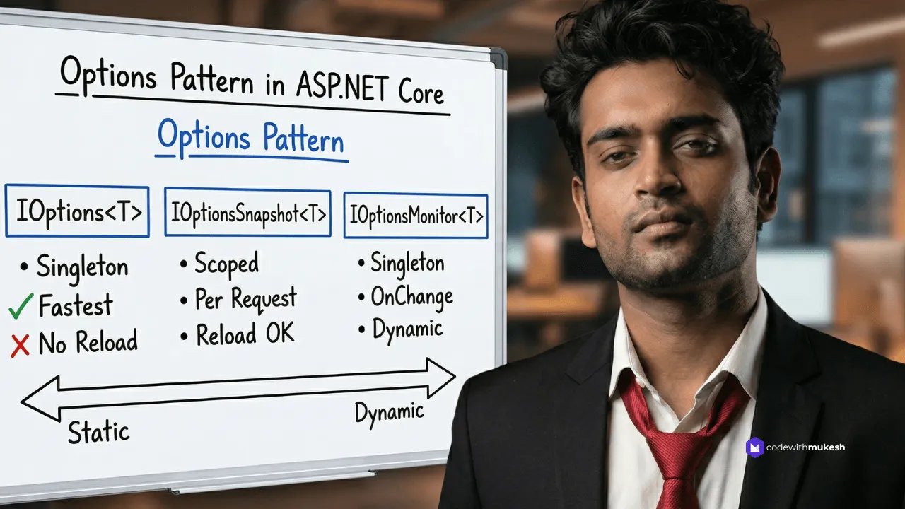 Options Pattern in ASP.NET Core .NET 10 - The Complete Guide