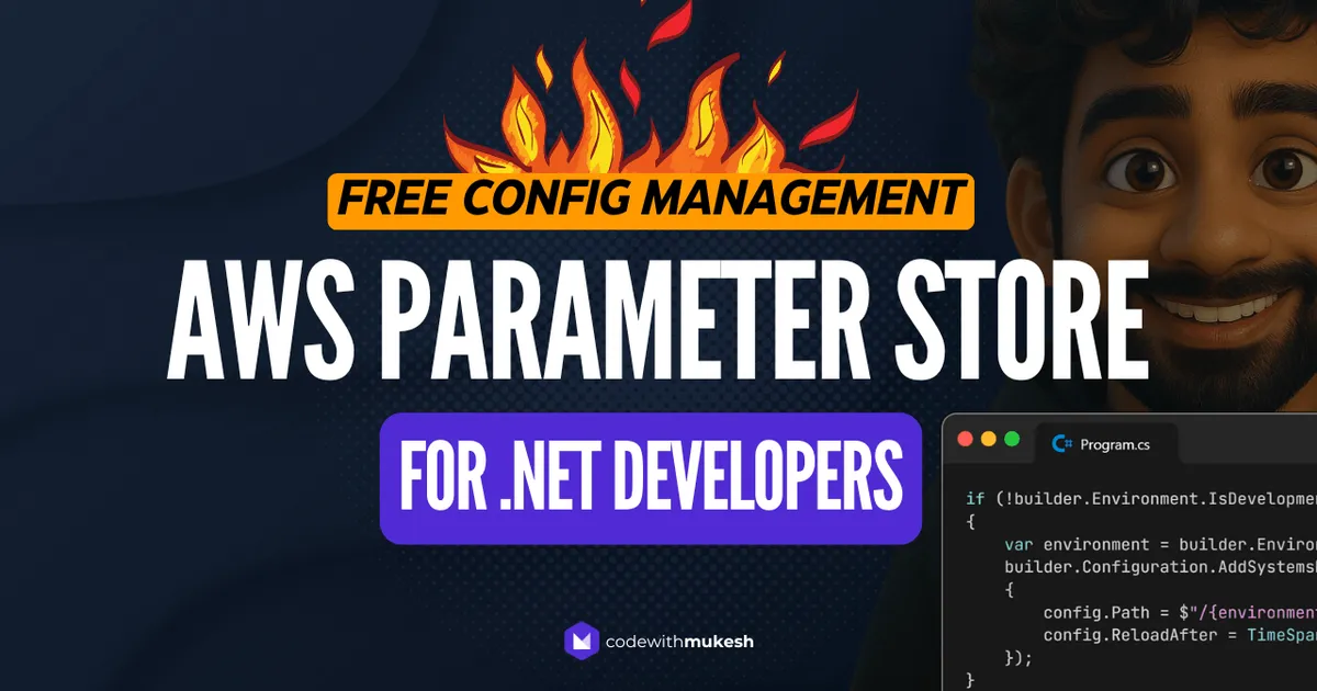 AWS Systems Manager Parameter Store for .NET Developers – Free…