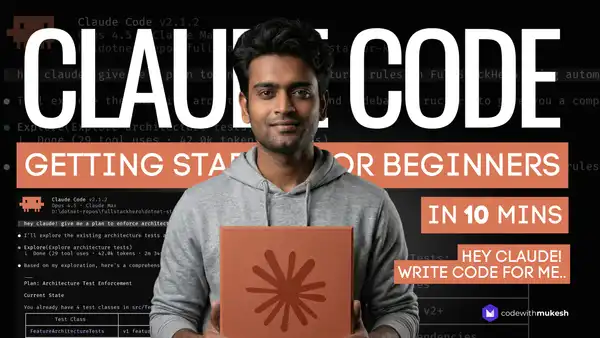 Claude Code for Beginners - The AI Coding Assistant That Actually Understands Your Codebase