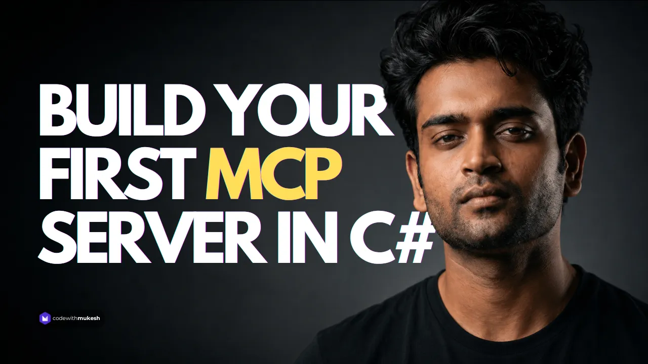 Build Your First MCP Server in C# with the Official SDK