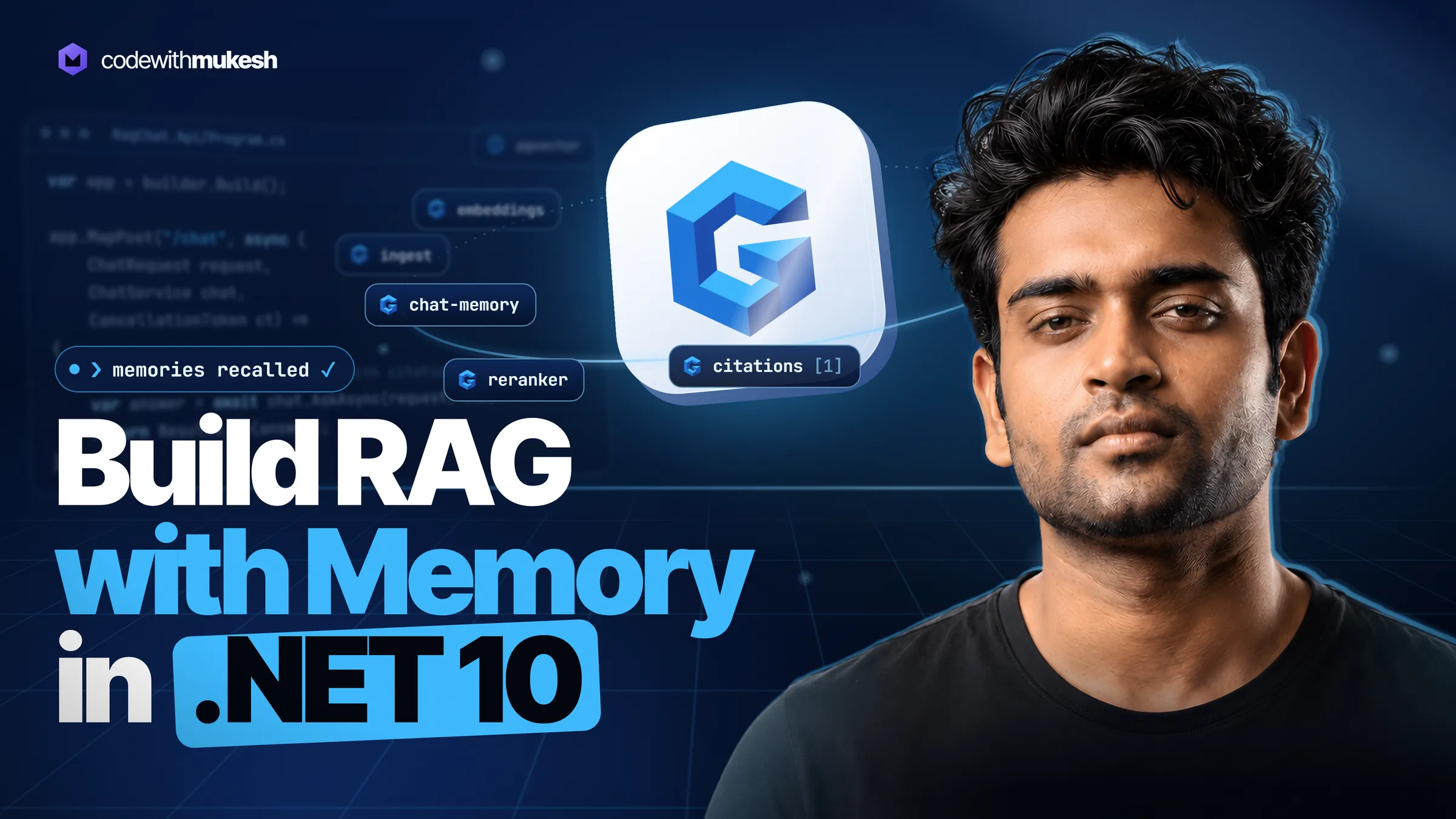 RAG in ASP.NET Core (.NET 10): A Chat API That Remembers