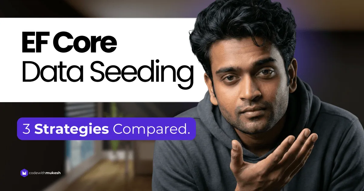 Seeding Initial Data in EF Core 10 - HasData vs UseSeeding