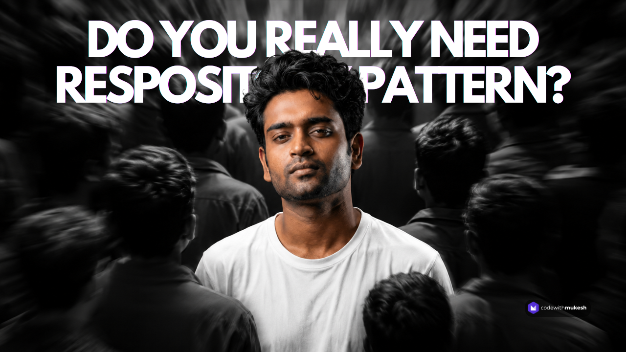 Repository Pattern in .NET 10 - Do You Really Need It? - codewithmukesh