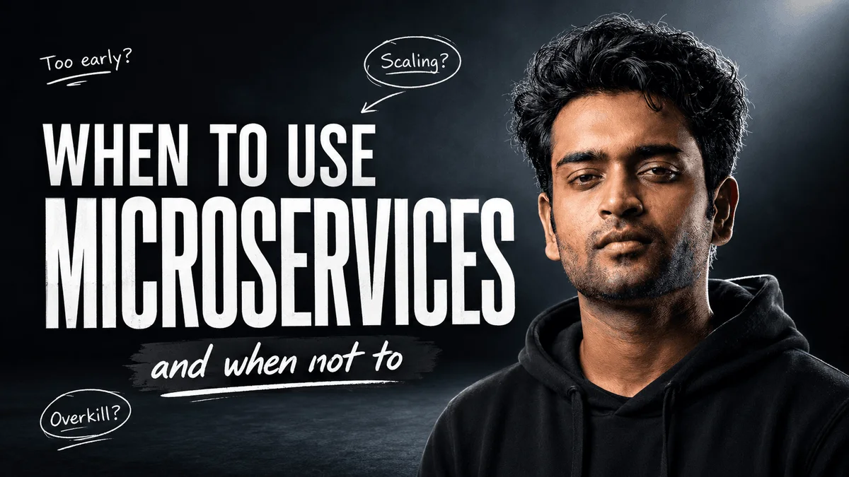 When to Use Microservices (And When Not To)