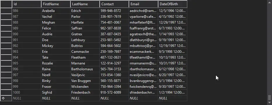 jquery-datatable-in-aspnet-core jquery-datatable-in-aspnet-core