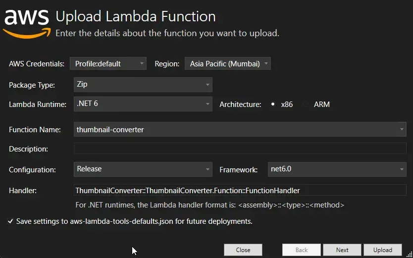trigger-aws-lambda-with-s3-events-dotnet