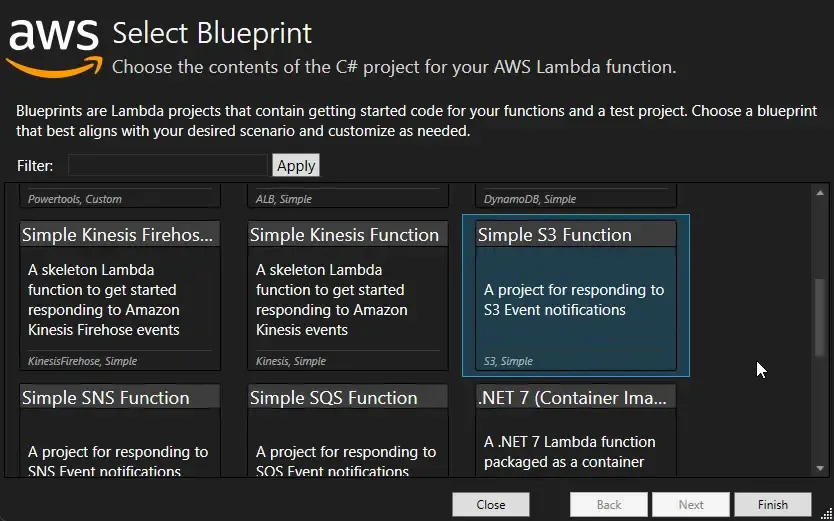 trigger-aws-lambda-with-s3-events-dotnet trigger-aws-lambda-with-s3-events-dotnet