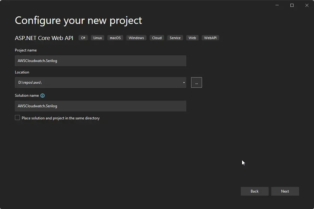 amazon-cloudwatch-logging-serilog-dotnet amazon-cloudwatch-logging-serilog-dotnet