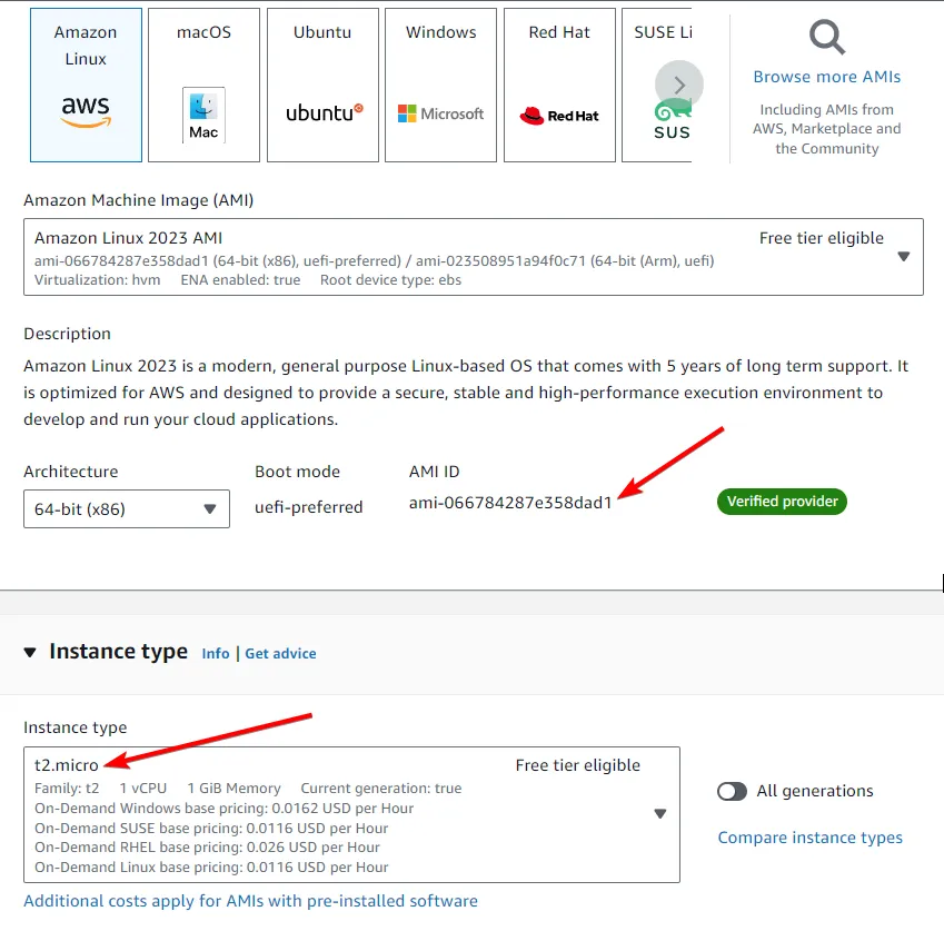 EC2 Details