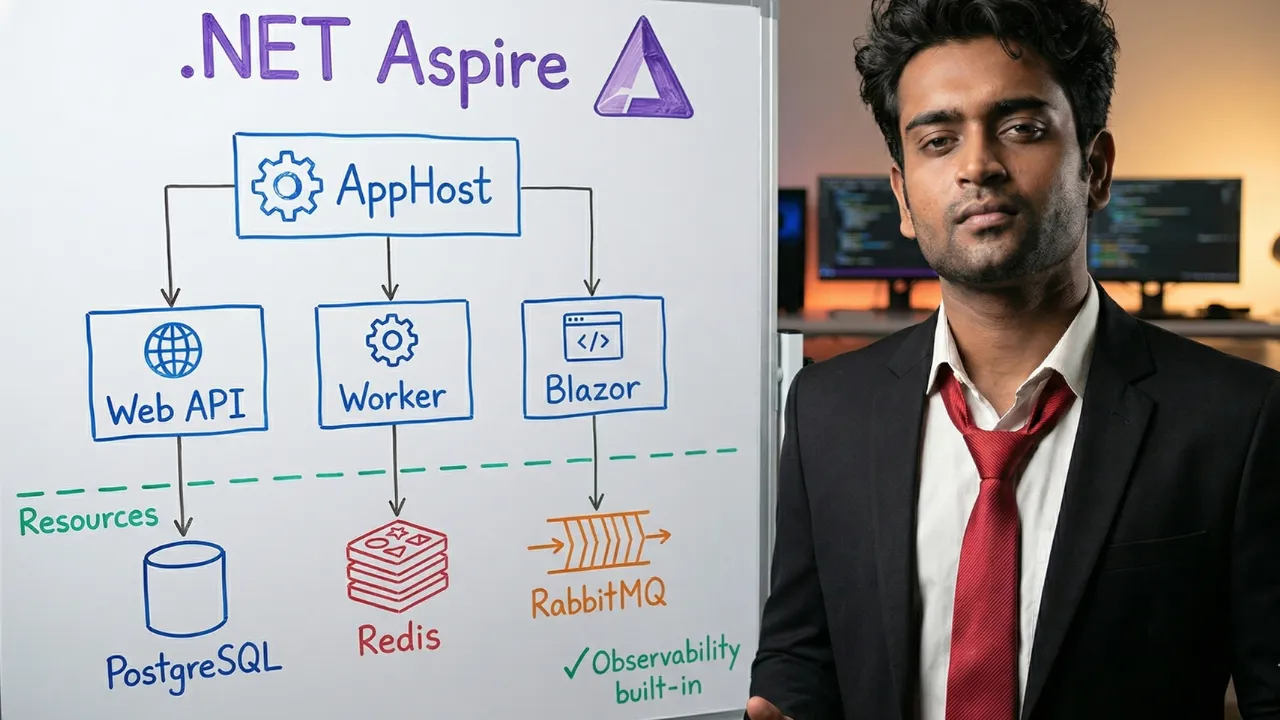 .NET Aspire Tutorial - Build Cloud-Ready Apps with .NET 10 and PostgreSQL