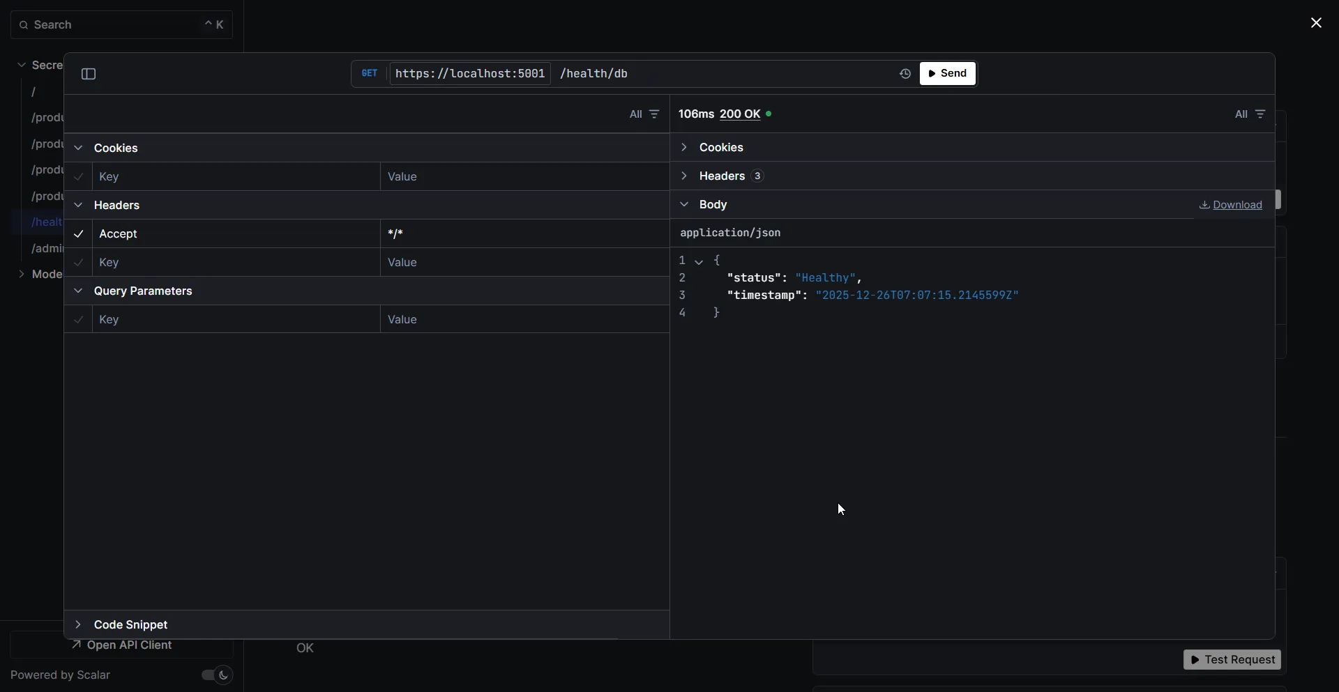 Health Check Response