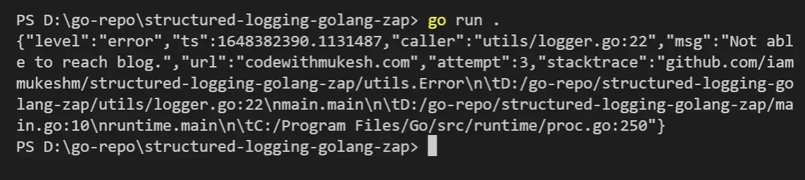structured-logging-in-golang-with-zap