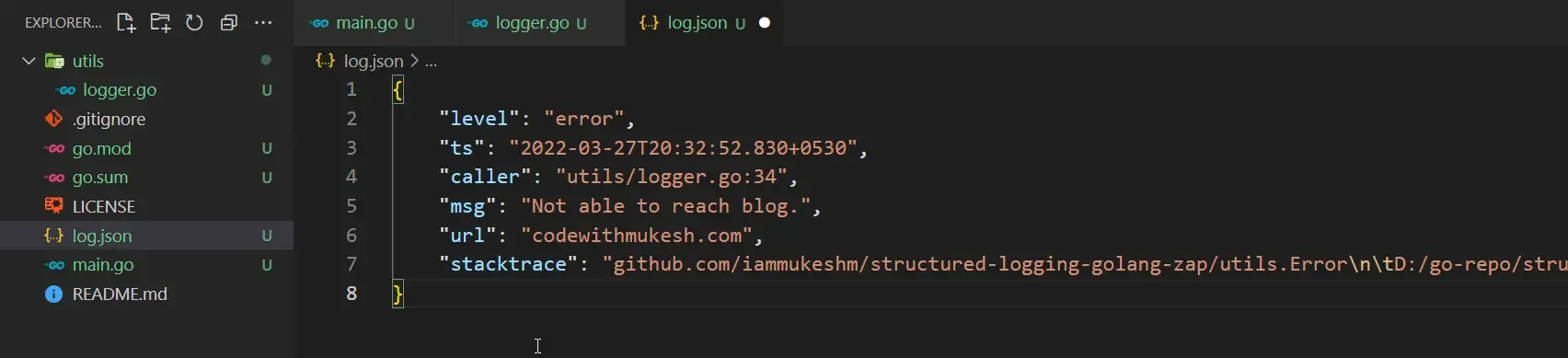 structured-logging-in-golang-with-zap