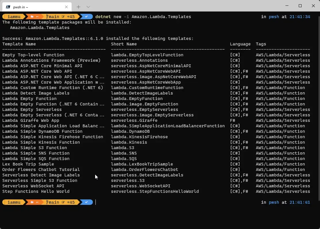 aws-lambda-with-net-6