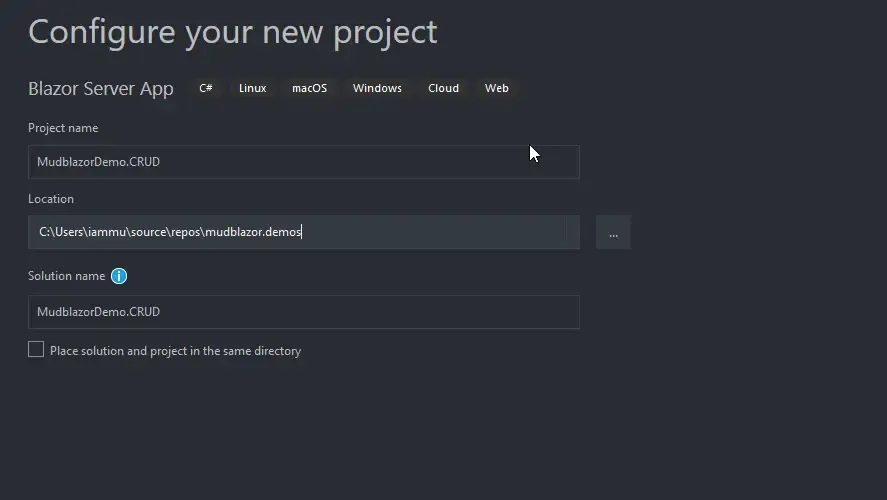 blazor-crud-using-mudblazor blazor-crud-using-mudblazor