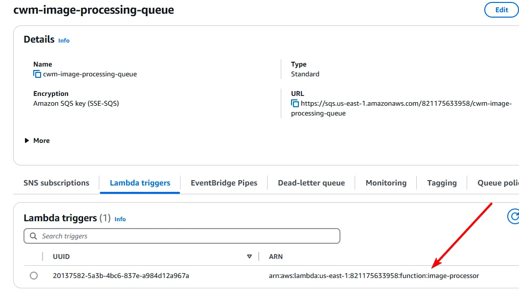 Scalable Serverless Image Processing Pipeline