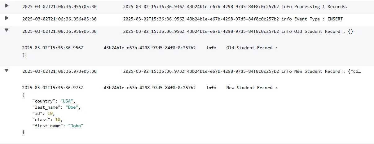 cloudwatch logs