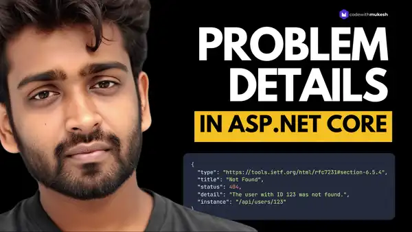 ProblemDetails in ASP.NET Core – Standardizing API Error Responses ProblemDetails in ASP.NET Core – Standardizing API Error Responses