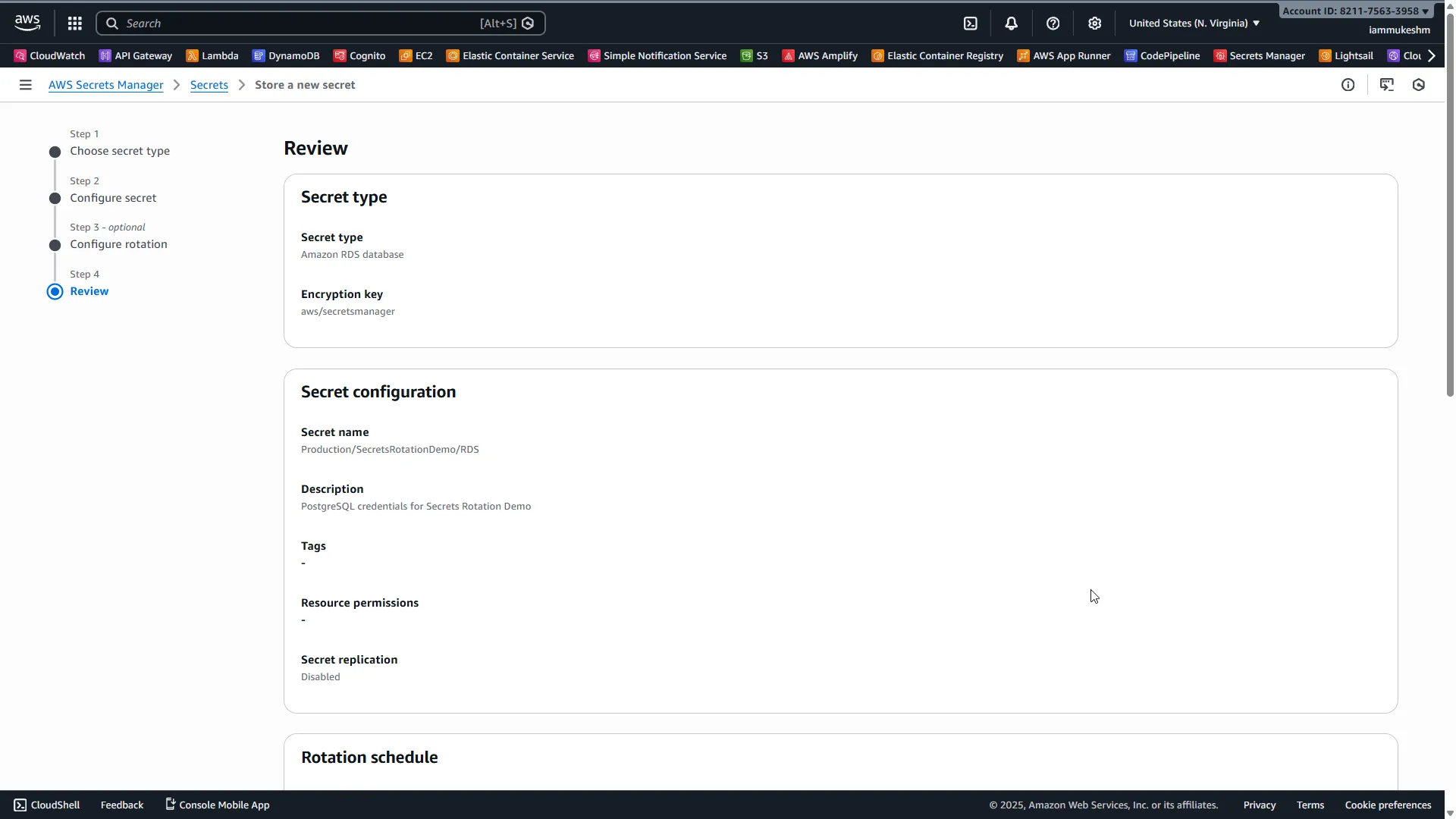 Rotation Lambda Created
