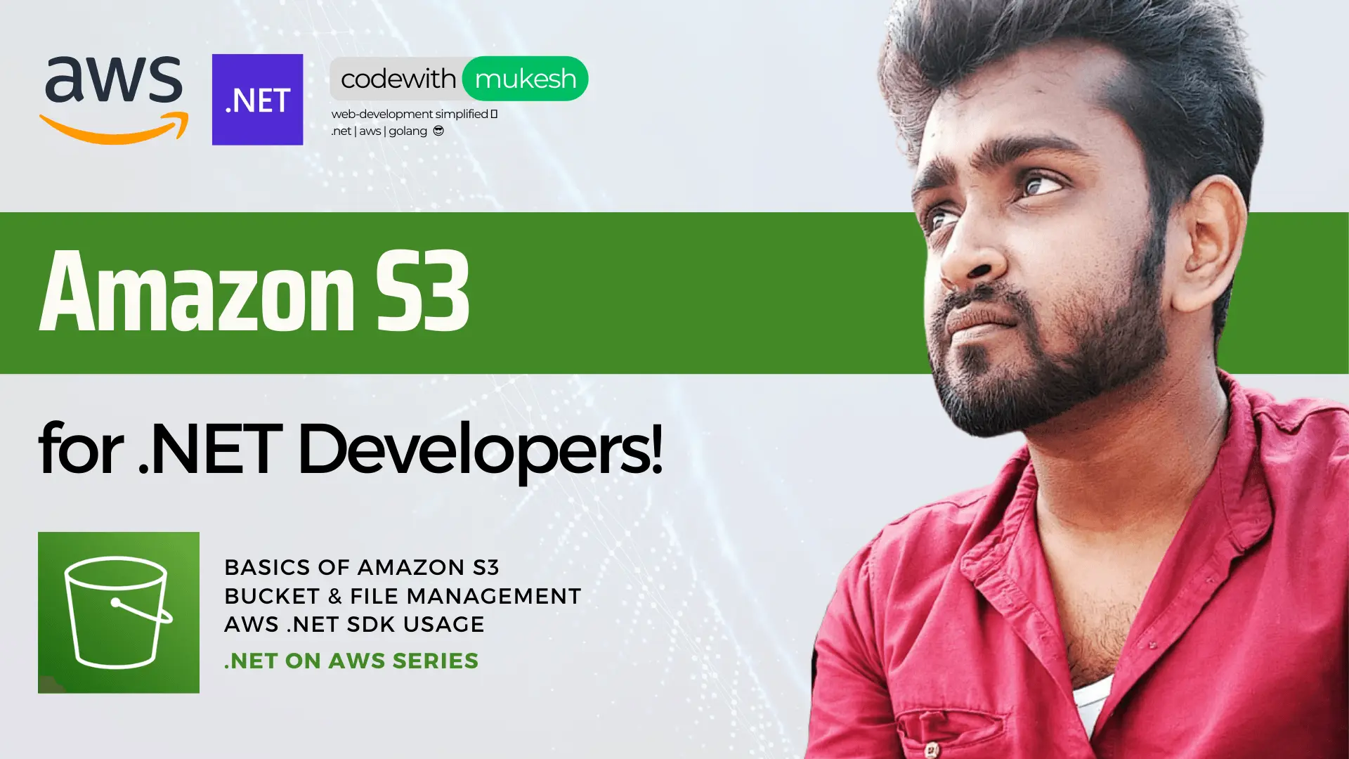 Working with AWS S3 using ASP.NET Core - Upload, Download & Delete Files Simplified