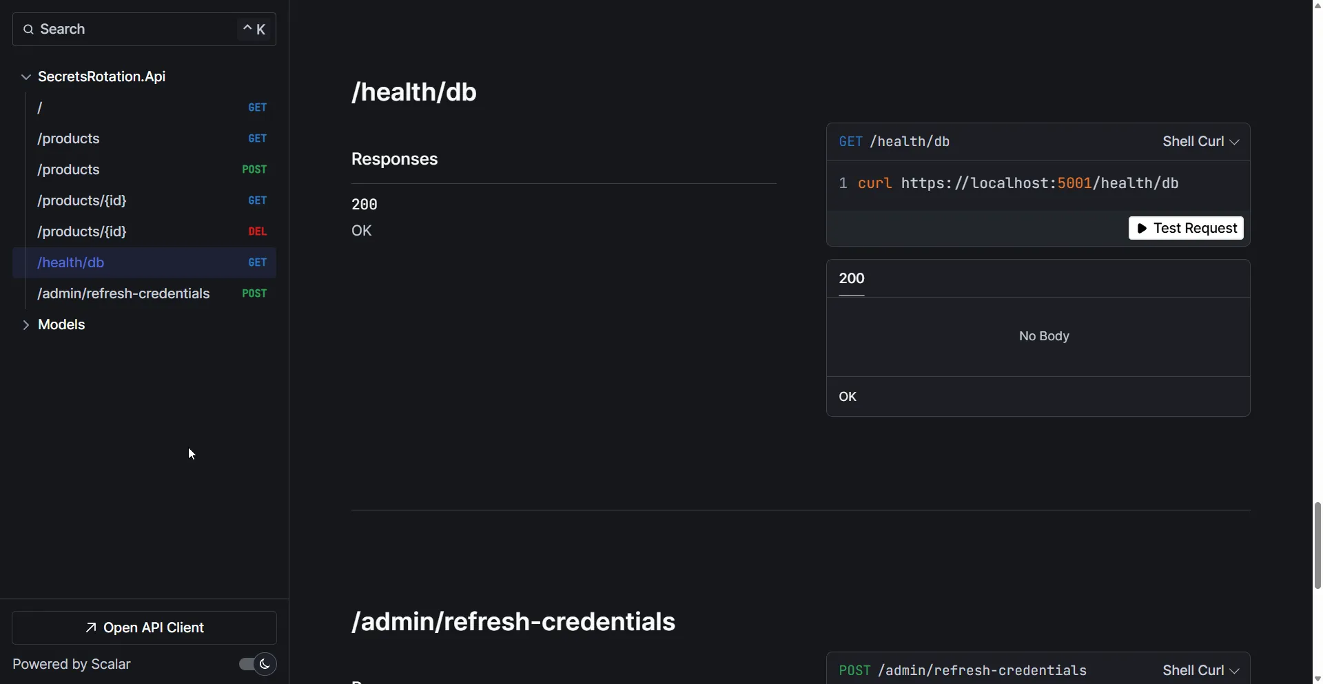 Scalar API Documentation