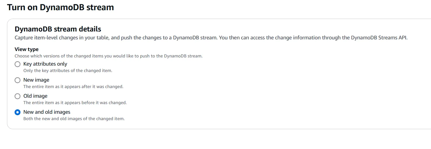 enable stream enable stream