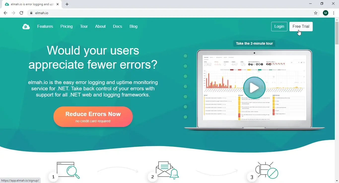 error-logging-and-health-checks-in-asp-net-core-using-elmahio