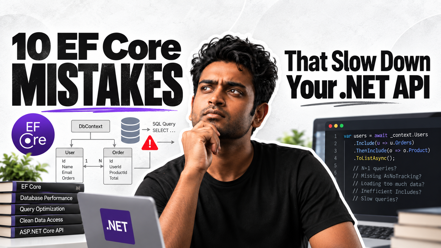 10 EF Core Mistakes That Slow Down Your .NET API